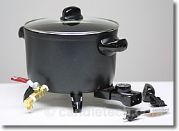 candle wax melting pot, presto pot