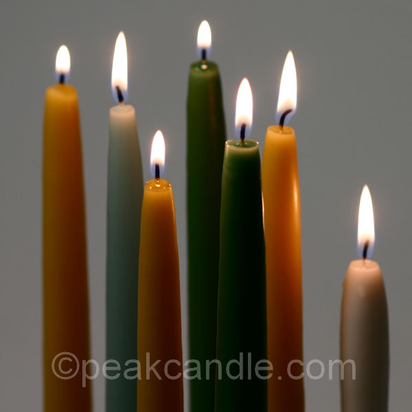 Hand Dipped Taper Candle Pairs – Beeswax Works