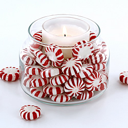 Peppermint Candle Holder
